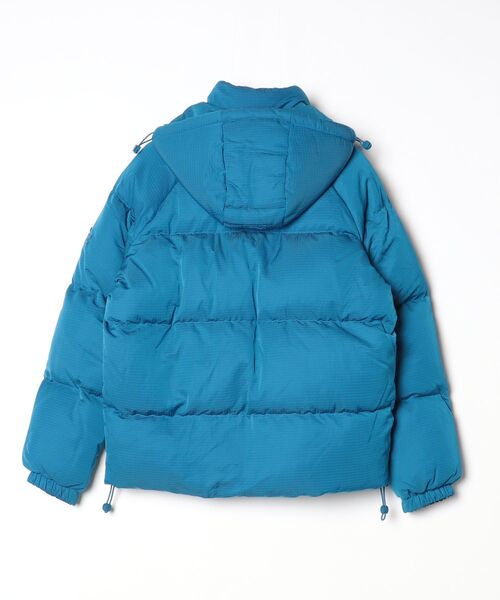 「LACOSTE L!VE」 ダウンジャケット 48 ブルー メンズ_画像2