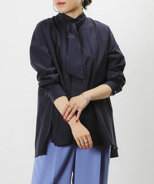 「Liesse」 長袖ブラウス - ホワイト レディース_画像2