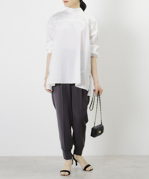 「Liesse」 長袖ブラウス - ホワイト レディース_画像4