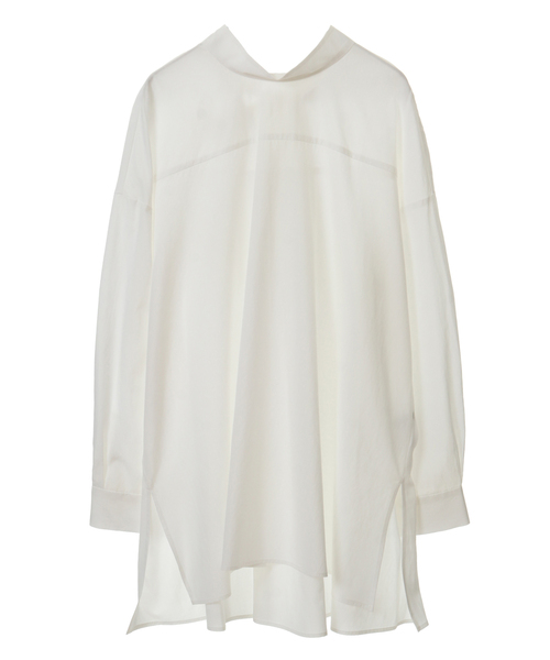 「Liesse」 長袖ブラウス - ホワイト レディース_画像8