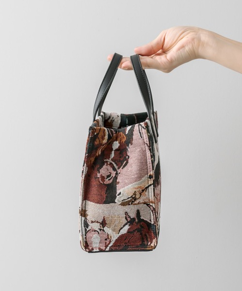 極美品 イアパピヨネ ハンドバッグ ボストンバッグ ブラウン 2way ear PAPILLONNER（イア パピヨネ） 2WAYバッグ FREE ブラウン