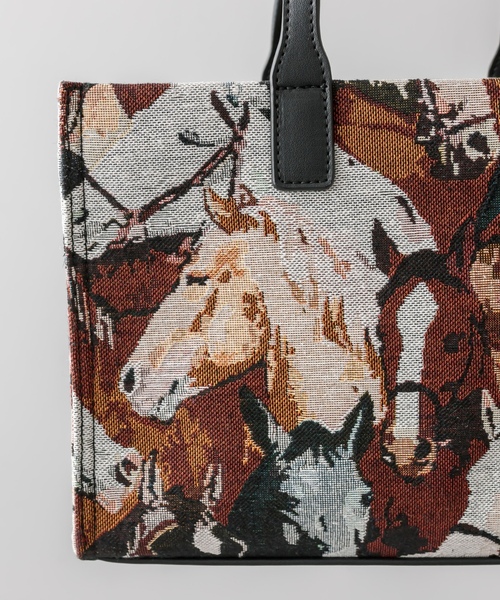 極美品 イアパピヨネ ハンドバッグ ボストンバッグ ブラウン 2way 本革/2way/A4サイズ対応》ダブルポケットボストンバッグL | ear