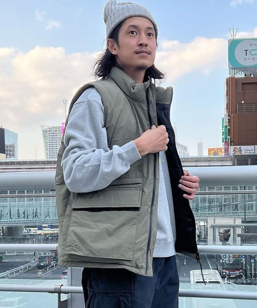 Johnbull（ジョンブル） ダウンベスト LARGE オリーブ メンズ