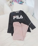 パジャマ 「WEB限定!」「FILA」綿100...の詳細画像1