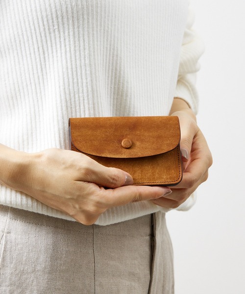 「SLOW」 カードケース FREE グレー メンズ_画像3