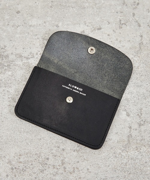 「SLOW」 カードケース FREE グレー メンズ_画像7