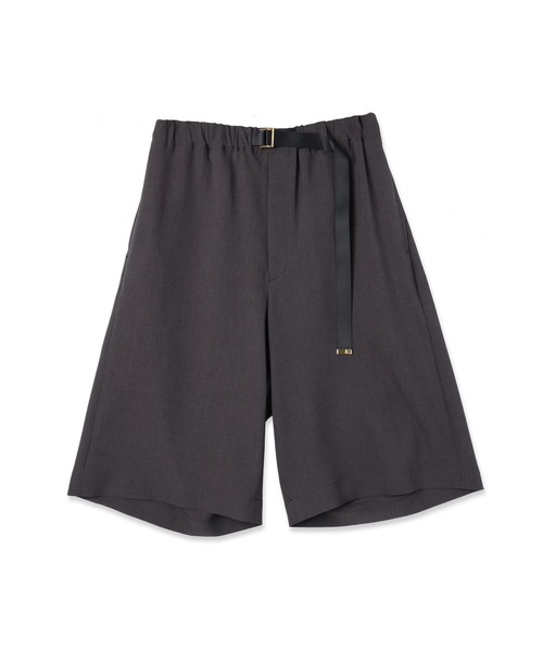 CULLNI クルニ フェイク レザー ナイロン ベルト ショート パンツ CULLNI（クルニ） ハーフパンツ パンツ 短パン Relax Dry Stretch Half