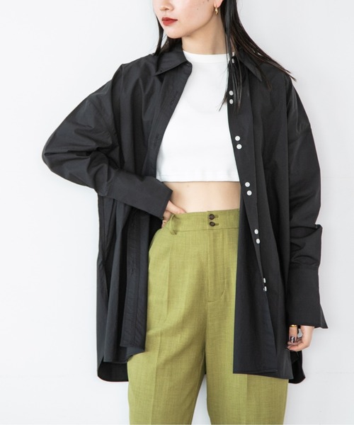 「JEANASIS」 長袖シャツ FREE ブルー レディース_画像4