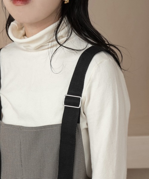 「lawgy」 サロペットスカート FREE ブラウン レディース_画像2