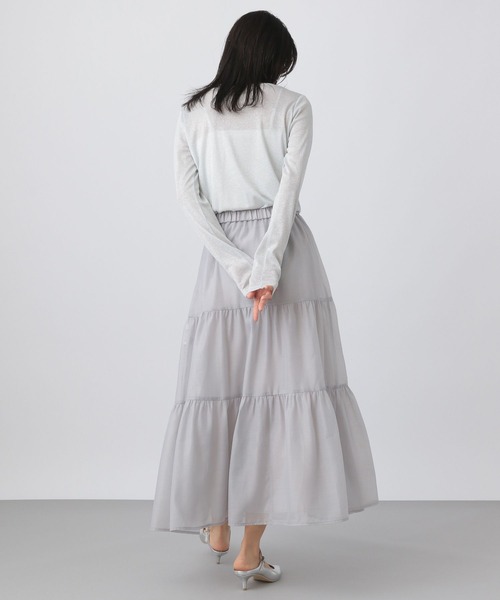 「A part by」 長袖カットソー FREE グレー系その他 レディース_画像4