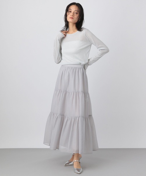 「A part by」 長袖カットソー FREE グレー系その他 レディース_画像5