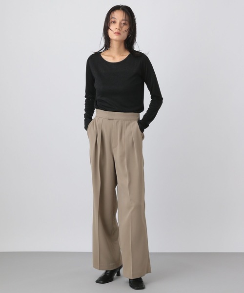 「A part by」 長袖カットソー FREE グレー系その他 レディース_画像9