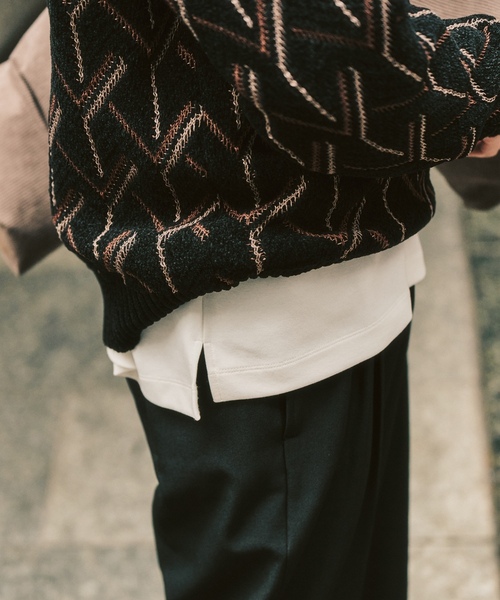 「417 EDIFICE」 長袖Tシャツ X-LARGE グレー メンズ_画像7