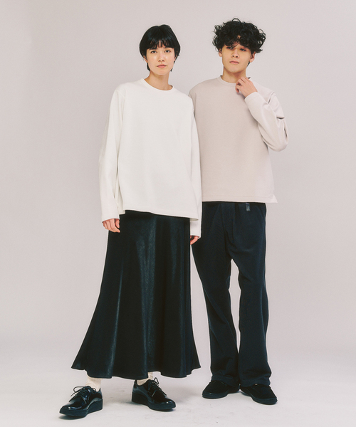 「417 EDIFICE」 長袖Tシャツ X-LARGE グレー メンズ_画像8