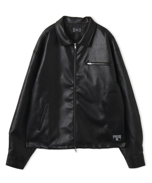 【本日限定】ブラック ジップアップ ジャンパー TOKYO 23 コート ジャケット TOKYO23 Zip Up Blouson / トウキョウ23