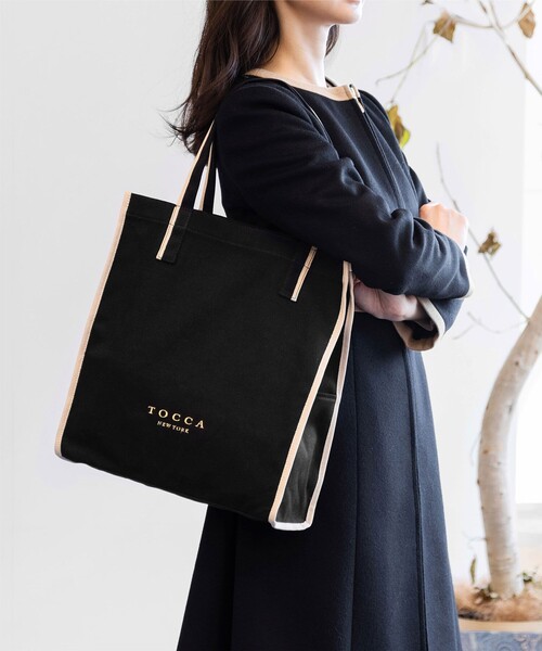 TOCCA（トッカ） トートバッグ F ブラック レディース : ZOZOTOWN 