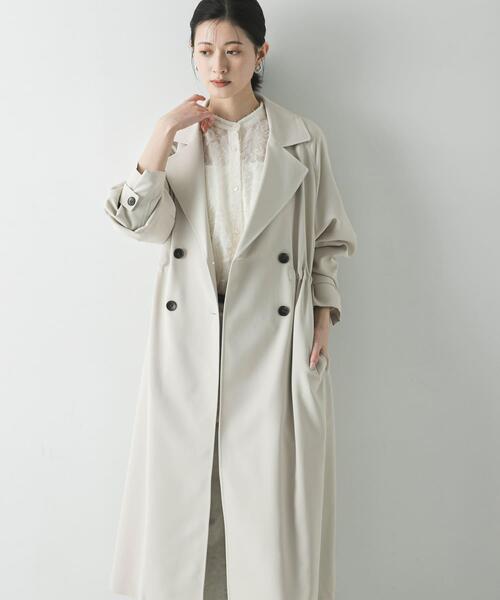 グレー ボタン付き トレンチコート　URBAN RESEARCH(新品) URBAN RESEARCH（アーバンリサーチ） トレンチコート 38 グレー