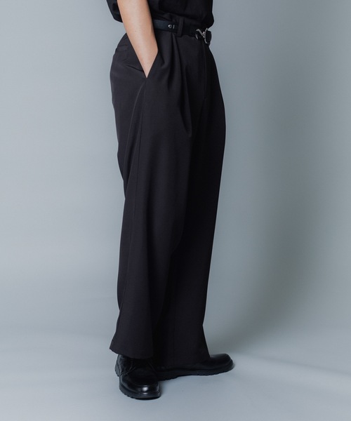 「MandO(Auntie Rosa)」 スラックス SMALL ブラック メンズ_画像4