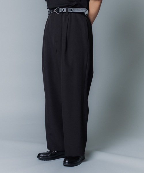 「MandO(Auntie Rosa)」 スラックス SMALL ブラック メンズ_画像5