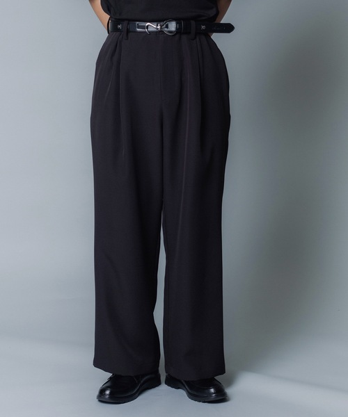 「MandO(Auntie Rosa)」 スラックス SMALL ブラック メンズ_画像6