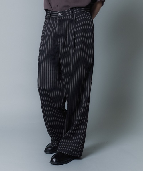 「MandO(Auntie Rosa)」 スラックス SMALL ブラック メンズ_画像9