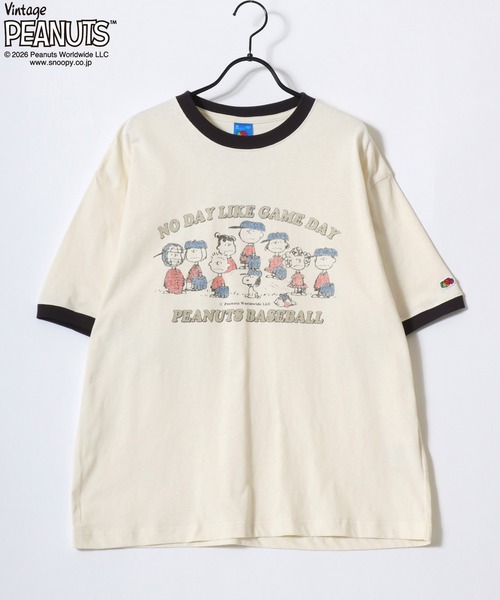 SNOOPY（スヌーピー） tシャツ 半袖 PEANUTS/ピーナッツコラボ FRUIT