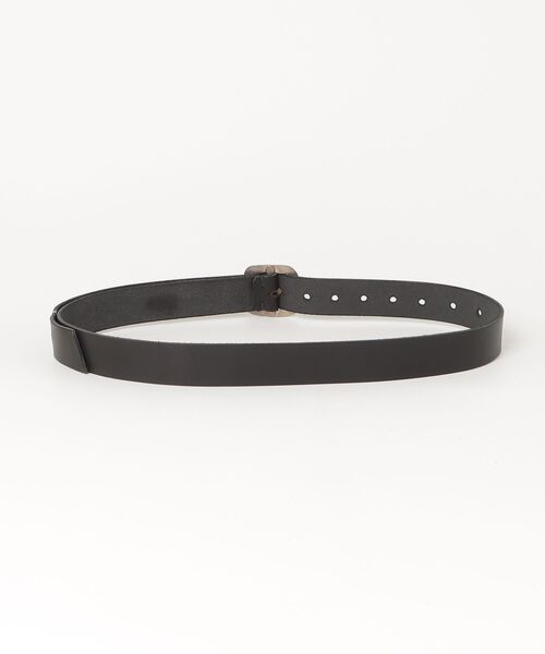 ベルト m.a+ / エムエークロス：flat “+“ q buckle wide belt：EQP1D-GR30「RIP」 メンズの画像
