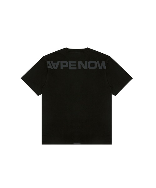 「AAPE BY A BATHING APE」 半袖Tシャツ LARGE ブラック メンズ_画像9