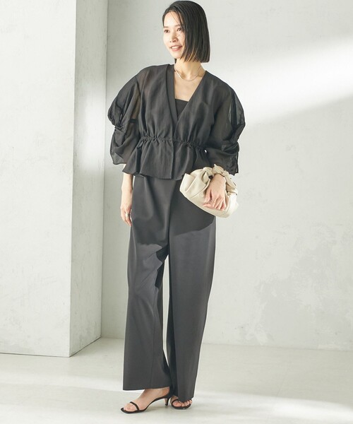 ships little black ブラウス シャツ 「SHIPS別注」troisiemeCHACO