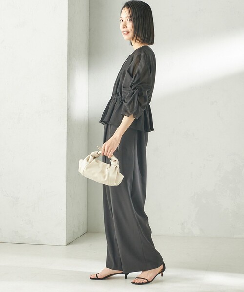ships little black ブラウス シャツ 「SHIPS別注」troisiemeCHACO