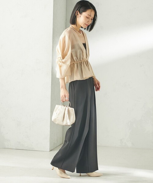 ships little black ブラウス シャツ 「SHIPS別注」troisiemeCHACO