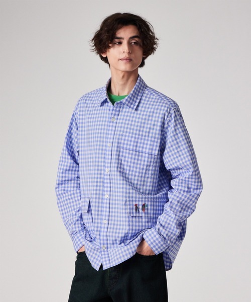 Paul Smith（ポール・スミス） シャツ Paul Smith Loves Barbour ”Lure