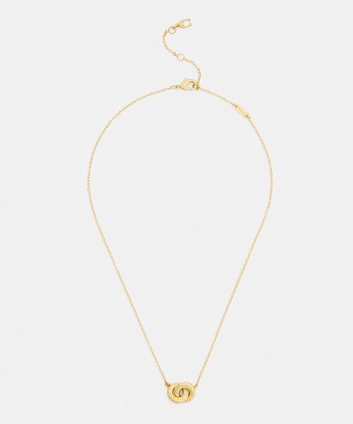 『定価1万2千円』COACH ネックレス COACH（コーチ） ネックレス インターロック ペンダント ネックレス