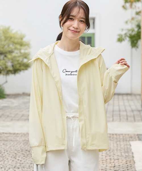 Honeys（ハニーズ） パーカー 冷感 「接触冷感・速乾ドライ・抗菌防臭