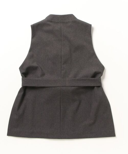 「MARW UNITED ARROWS」 ベスト FREE ダークグレー レディースの画像