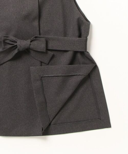 「MARW UNITED ARROWS」 ベスト FREE ダークグレー レディースの画像