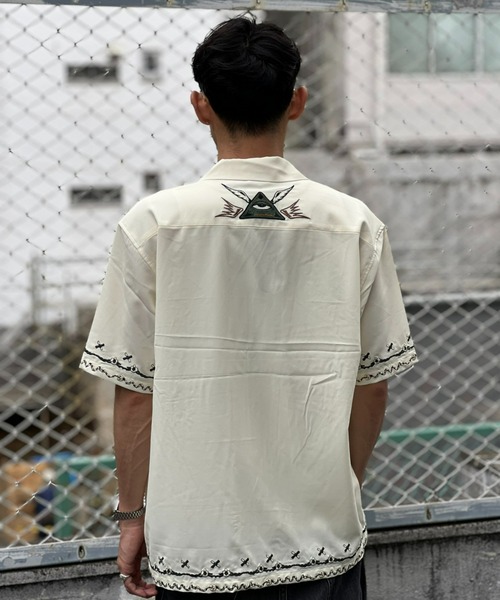 ROARK REVIVAL（ロアークリバイバル） シャツ 半袖 「ROARK」”AUGS