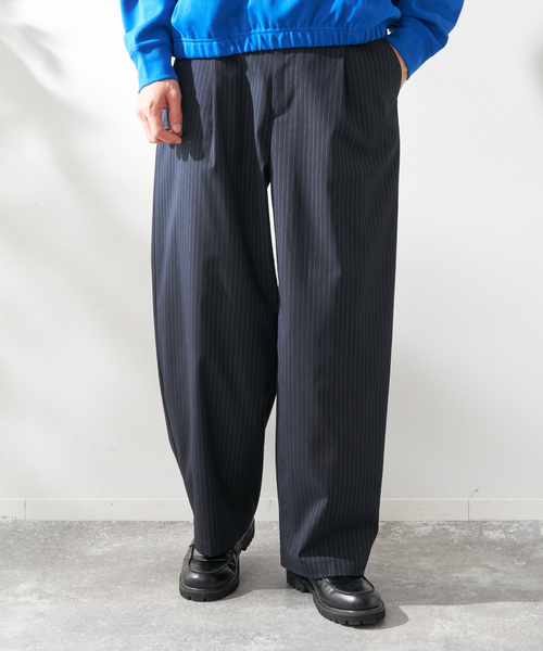 B.C STOCK（ベーセーストック） ワイドパンツ パンツ ドライウール