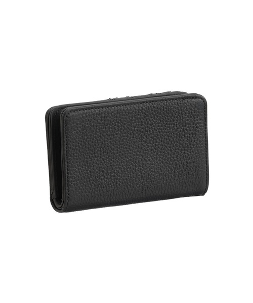 MARY QUANT Lウォレット 黒 マリークワント MARY QUANT ビッグデイジーパッチ Lウォレット