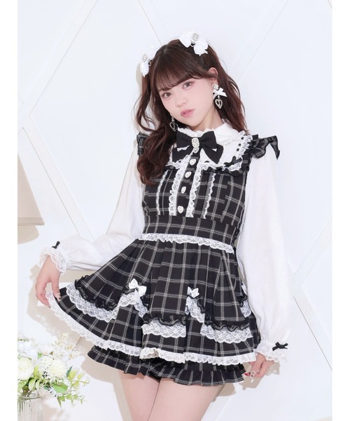 NOEMIE（ノエミー） ワンピース キラキラビジューハシゴレースホイップ