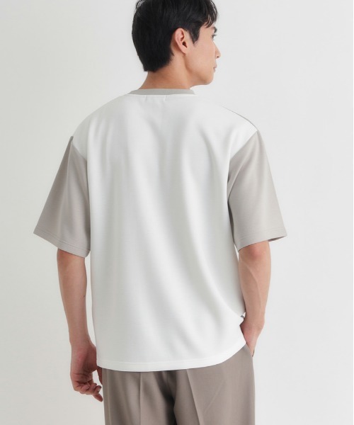 BACK NUMBER tシャツ BACK NUMBER(バックナンバー)ダンボール切替半袖