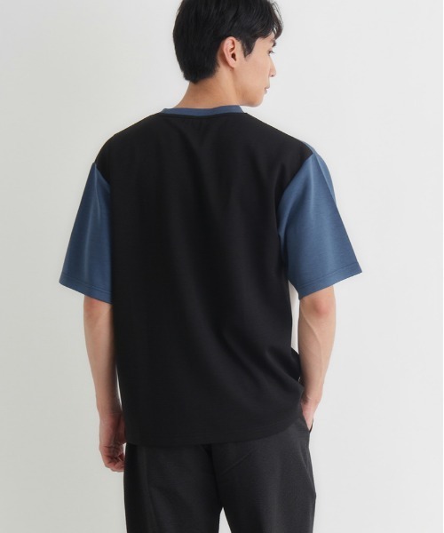 BACK NUMBER tシャツ BACK NUMBER(バックナンバー)ダンボール切替半袖