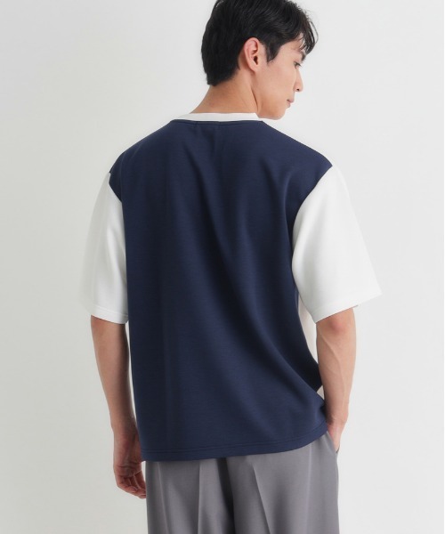 BACK NUMBER tシャツ BACK NUMBER(バックナンバー)ダンボール切替半袖