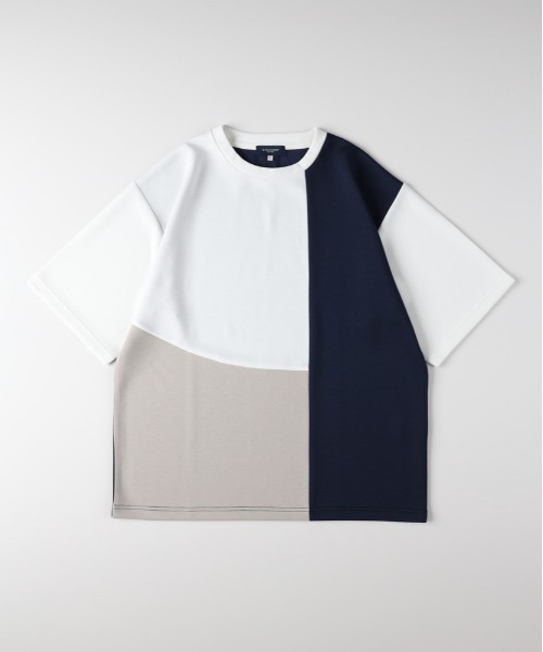 BACK NUMBER tシャツ BACK NUMBER(バックナンバー)ダンボール切替半袖