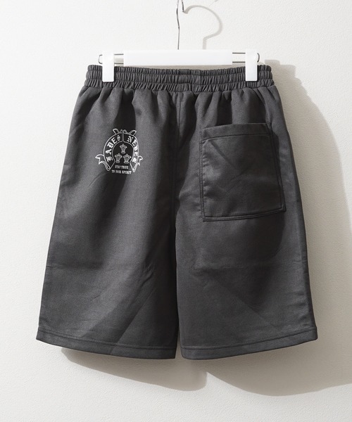 ワイドパンツ ハーフパンツ パンツ 短パン 「セットアップ可能