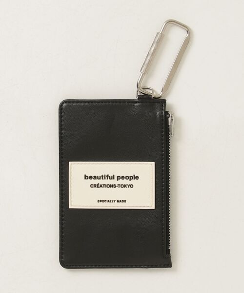 beautiful people（ビューティフルピープル） カードケース - ブラック