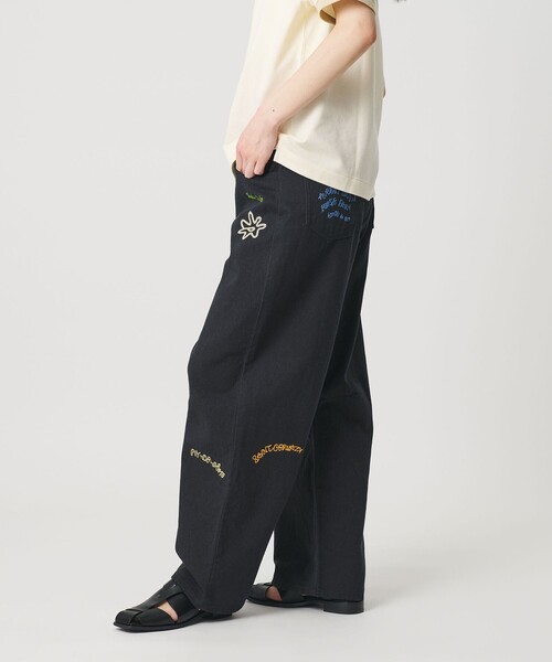 BEAUTY＆YOUTH UNITED ARROWS ワイドパンツ パンツ ドローイング エン