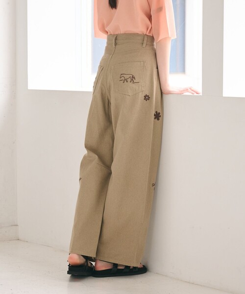 BEAUTY＆YOUTH UNITED ARROWS ワイドパンツ パンツ ドローイング エン