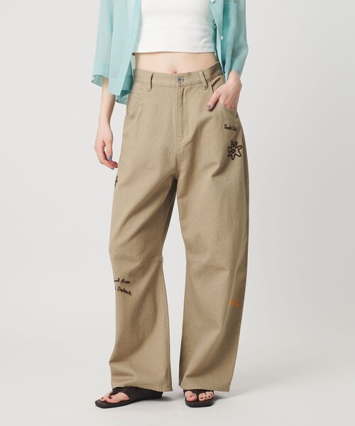 BEAUTY＆YOUTH UNITED ARROWS ワイドパンツ パンツ ドローイング エン