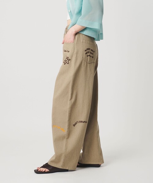 BEAUTY＆YOUTH UNITED ARROWS ワイドパンツ パンツ ドローイング エン